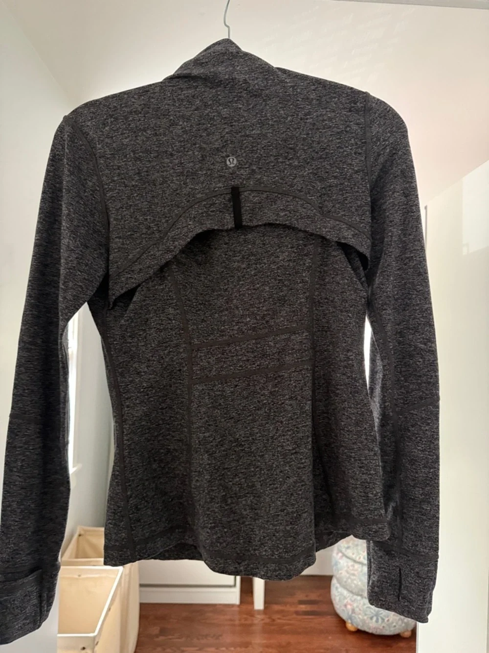 Women's Lululemon Gray Full-Zip Active Jacket - Picture 3 of 3